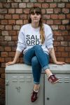 Salford Star White Sweatshirt
